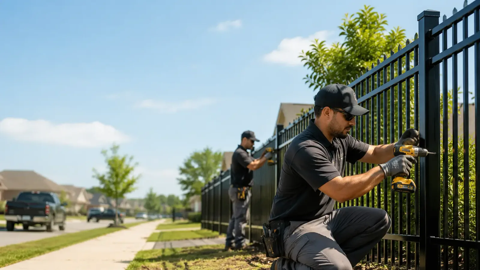Metal Fence Installation in Marlton, NJ